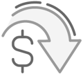 cost reduction icon